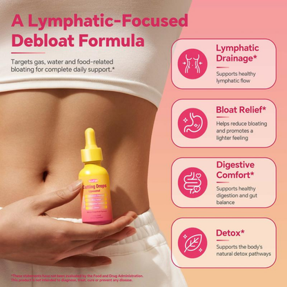 Cutting Drops – Lymphatic Flow & Bloat Support