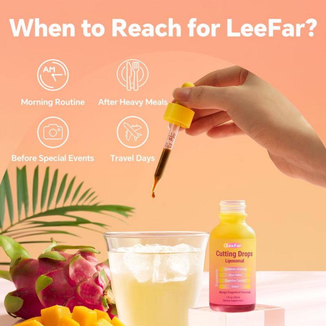 Cutting Drops – Lymphatic Flow & Bloat Support